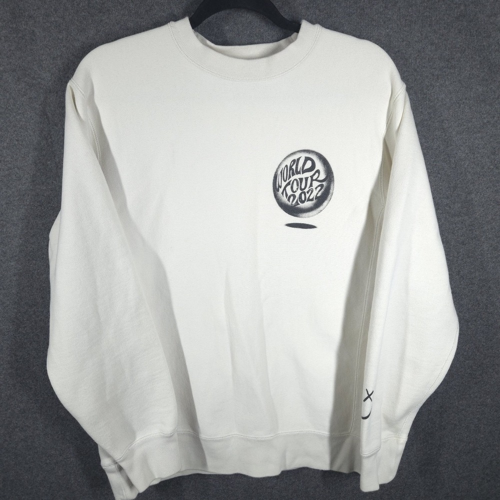 Louis Tomlinson World Tour 2022 Graphic Sweatshirt Size M Independent Trading